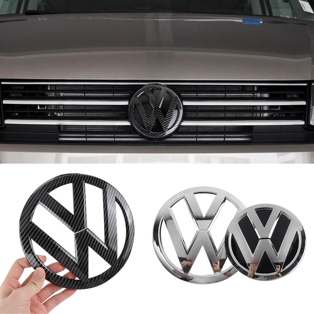 For Volkswagen Auto Front Radiateor Badge Covers Rear Trunk Emblem Lid Logo For Volkswagen VW 2016-2020 Transporter T6 Car Decoration Accessory Zs8