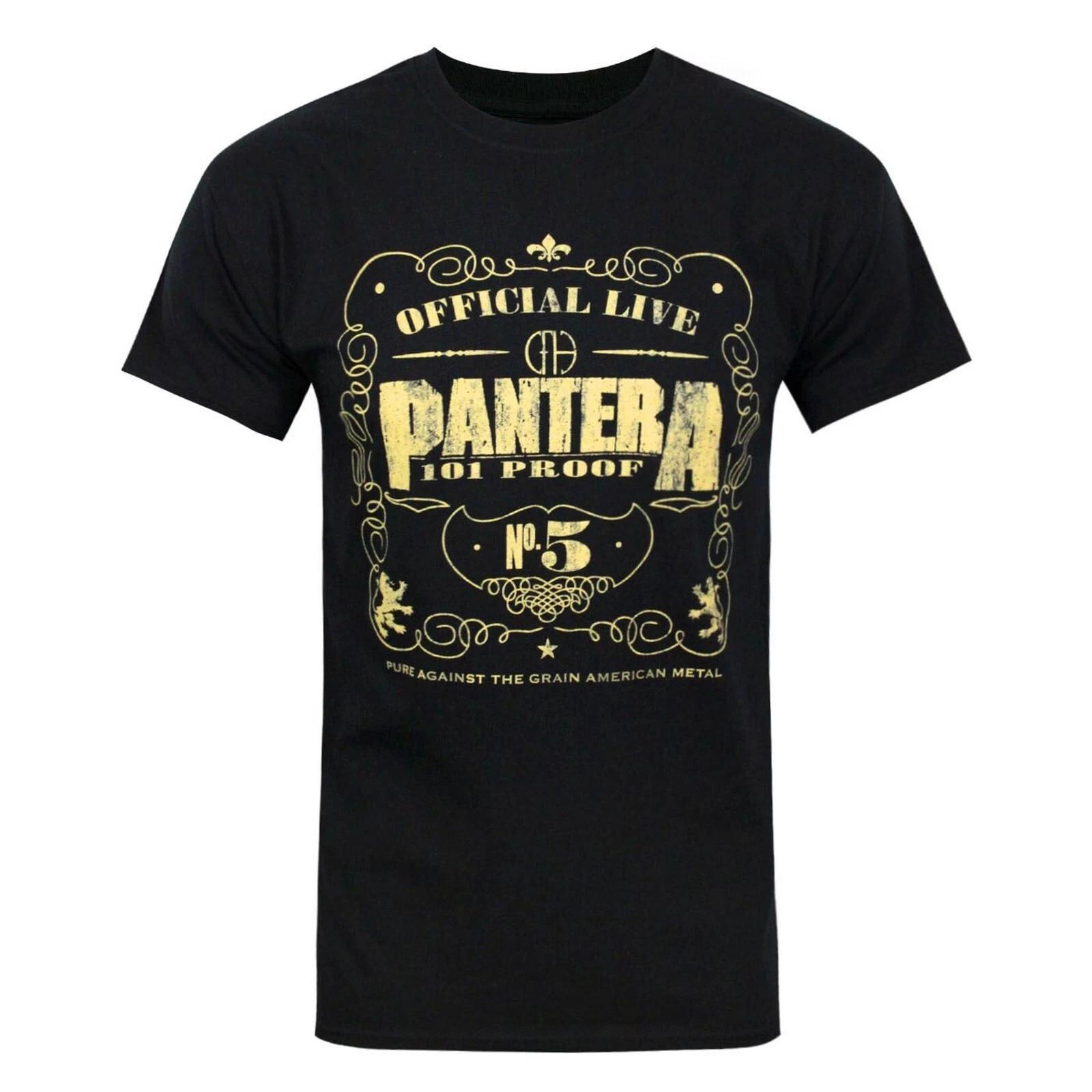 Pantera T-Shirt 101 Proof Rock Band Official Black New 3XL