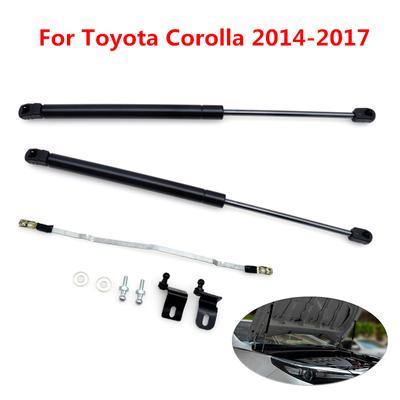 Pár auta Přední kryt motoru Zvedák kapoty Podpěry tlumičů Plynové vzpěry pro Toyota Corolla Sedan 4-dveřový 2014 2015 2016 2017