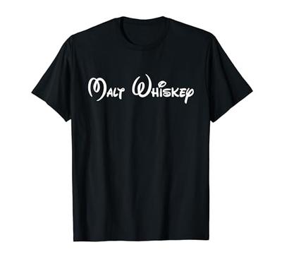 Malt Whiskey Shirt, Funny Whiskey Parody T-Shirt