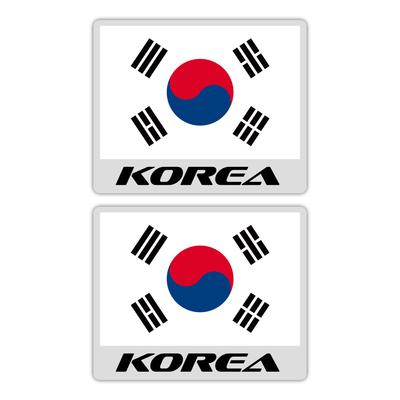 (BABICARE) Wyprodukowano w Japonii KOREA Naklejka z flagą koreańską/Naklejka na ubrania/Nadwozie samochodu Bezpieczna Odporna na ciepło/