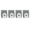 4 Pieces Vacuum Cleaner Dust Bags Replacement Non Woven Fabric Dust Collection Bag for Philips