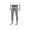 Pantalon de sport long ajusté et respirant pour homme, splicing, chaud, bas FB7962-084