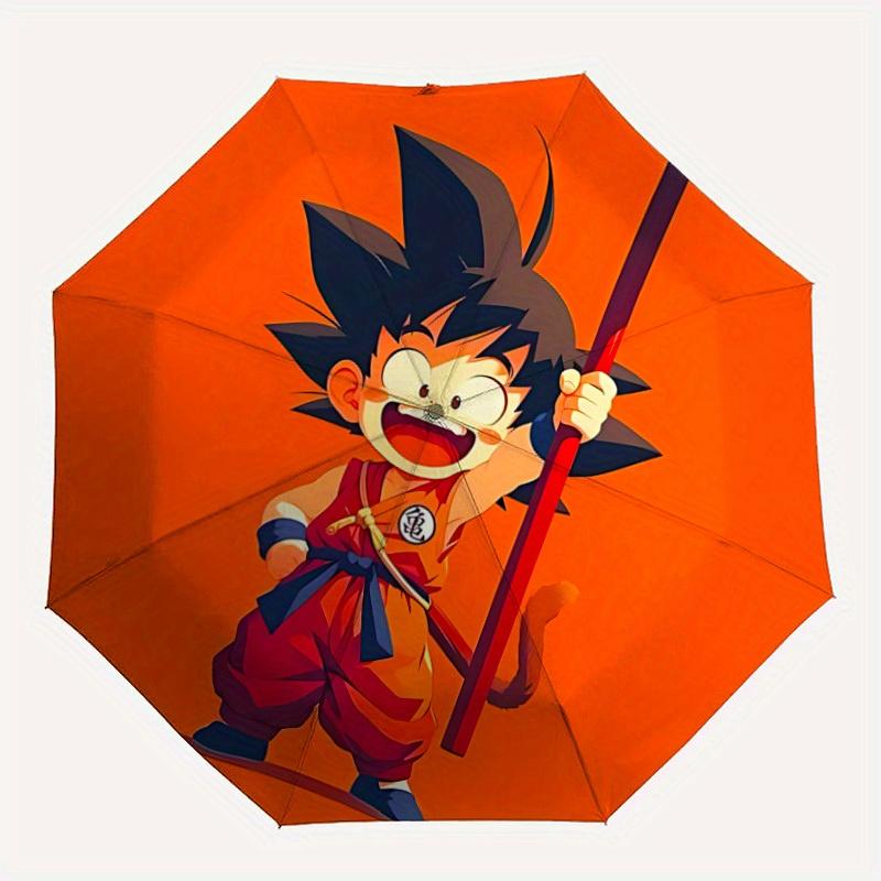 

1pc Dragon-Ball Automatic Opening/closing Umbrella, Foldable Sunshade, Perfect Gift for Friends, Durable Handle y250812091