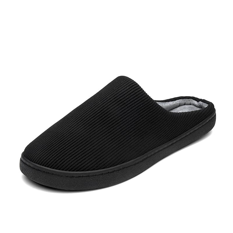 Cotton slippers winter large size home thermal cotton shoes couple indoor and outdoor wear cotton mop