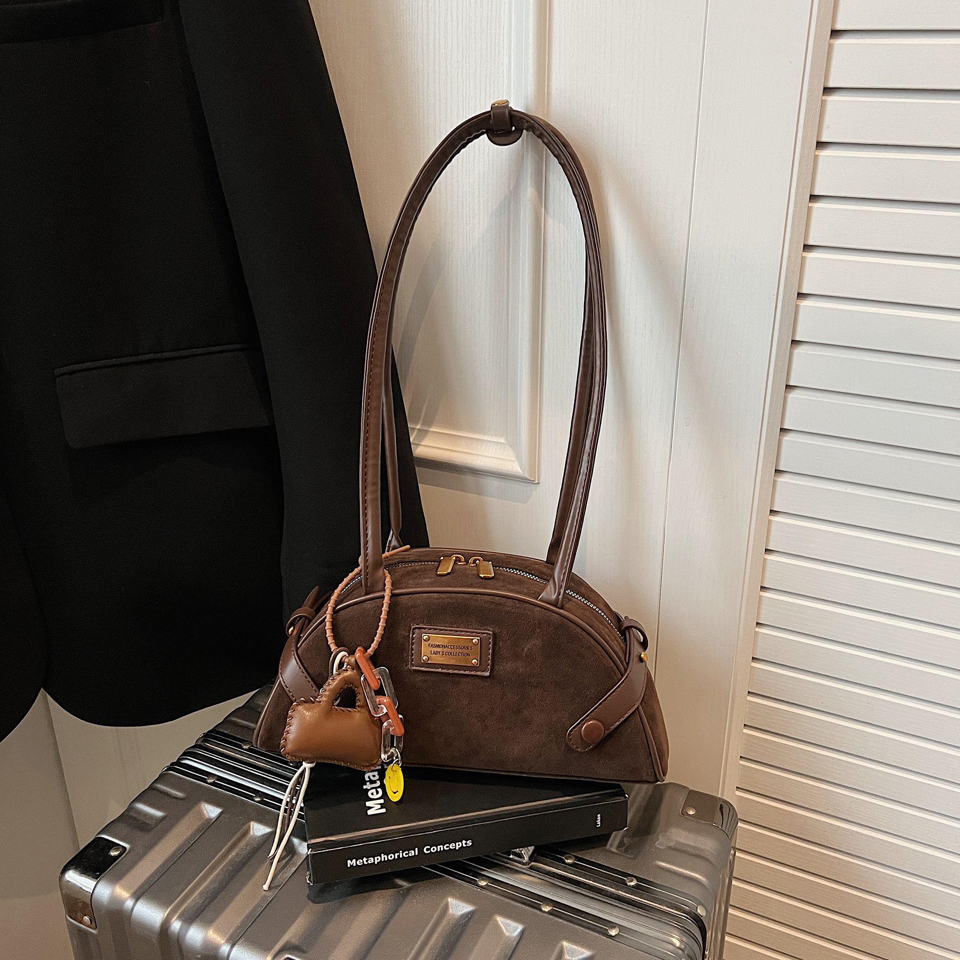 

Универсальная сумка кроссбоди подмышку для боулинга - Новая модная высококлассная сумка-ракушка Without Pendant кофейный