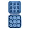 Soccer Ball Ice Cube Tray, 2026 World Mug Silicone Sphere Mold, Round Ice Maker for Whiskey Cocktail, Sports Themed Party Drinks Fans Gift
