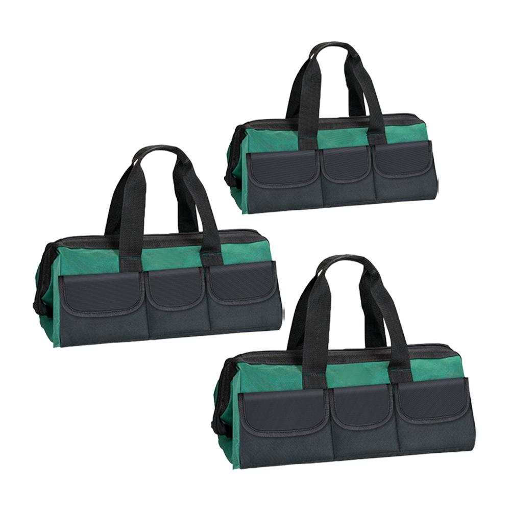 Borsa Organizer per Attrezzi Impermeabile in Tessuto 1680D con Sei Tasche Esterne