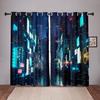 Future City Technology ArchitectureBlackout Window Panel Curtain Children Living Room Room Bedroom Bathroom Kicthen Door Cupboard Home Hook