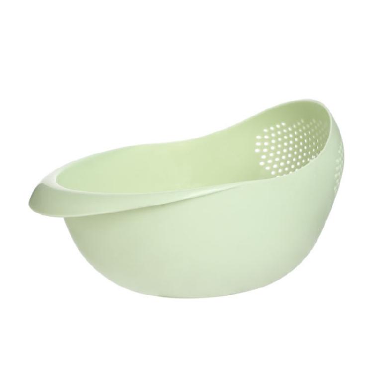 Kitchen Drain Basket Fruit Bowl Plastic Rice Washing Bowl Colander Rice Bowl Strainer Basket Homes Kitchen Organizers