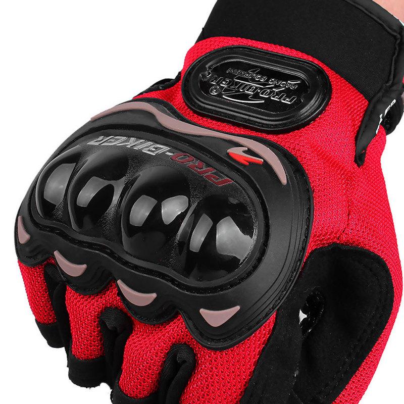 1Pair Man Half-Finger Motorcycle Gloves Summer Racing Cross-Country Anti-Fall Breathable Shock Absorbed Gloves M/L/XL/XXL