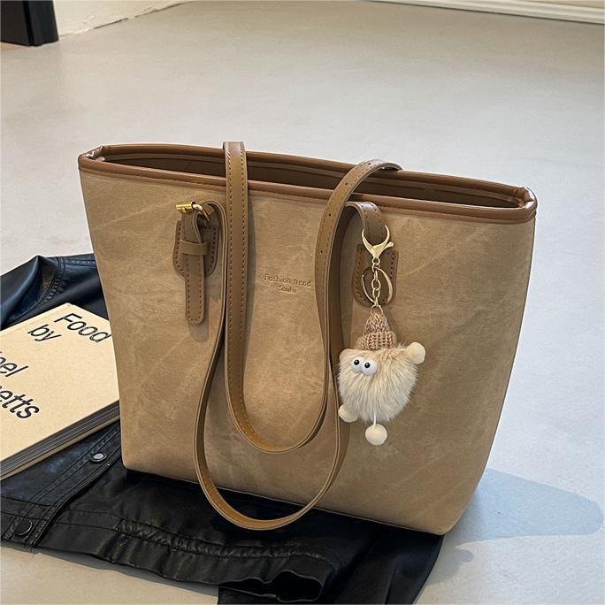 Fashion Versatile Bag Women's Bag 2026 New Student Class Shoulder Bag Large Capacity Commuter Tote Bag
