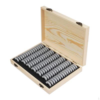 100 Pcs Coin Commemorative Protectors with Organizer