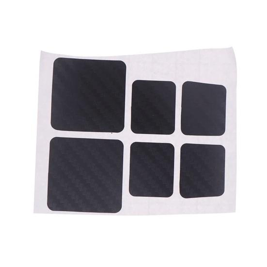 6Pcs/Set Touchpad Protective Sticker Compatible for Steam Deck Waterproof PVC Game Console Trackpad Protector Textured Skin Gaming Accessories