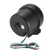 Indicator al tahometrului universal negru de 3,75" pentru mașină, lumină inter-schift albă 0-8000 rpm