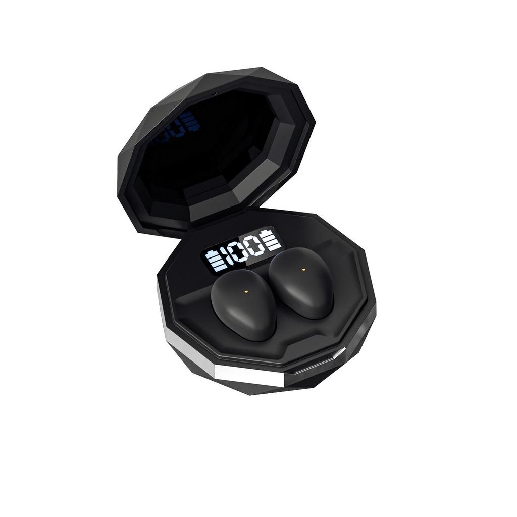 Mini Bean-Shaped Noise-Canceling Wireless Sleep Earphones: Ultra-Small, Invisible, and Perfect for Side-Sleeping