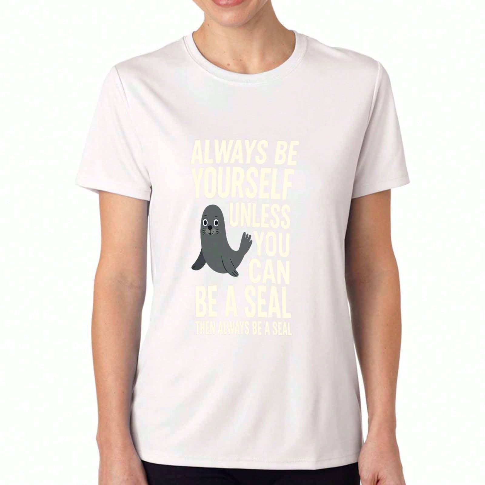 Cute Sea Anemone Ladies Cotton T Shirt, Premium Cotton Print, Durable, Casual Fashion, Team Sea Anemone Graphic Tee, Stylish Sea Creature Top, Soft Fa S разноцветный