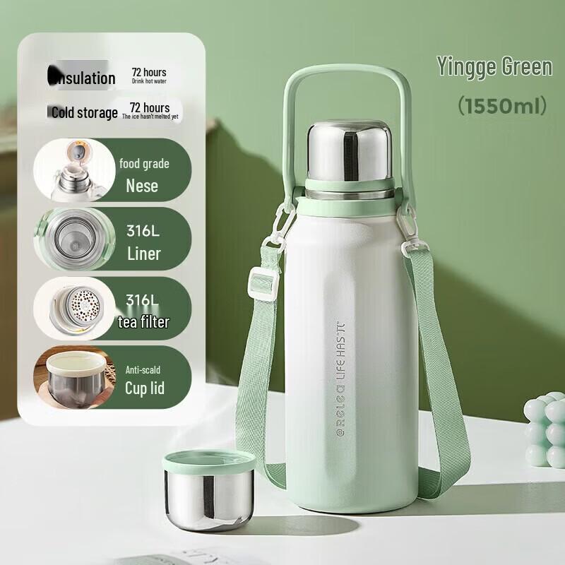 RELEA Jian Shi 1550ML Insulated Thermos Cup