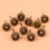 10Pcs Mini Drill Abrasive Brush Fiber Scouring Wheel Pad Cleaning Polishing Sanding Head Electric Grinder Brushes Rotary Tools
