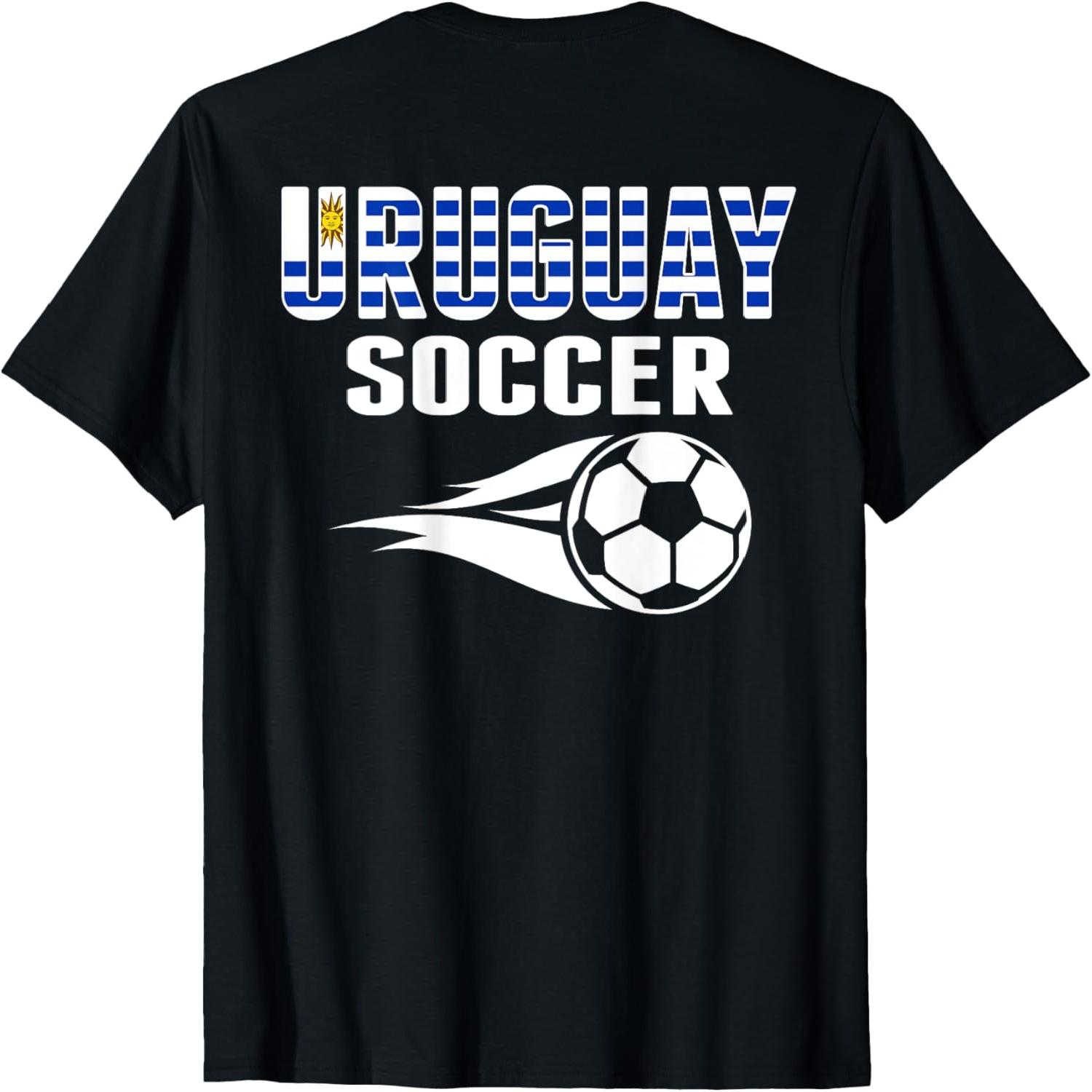 Proud Uruguay Soccer Fans Jersey Support Uruguayan Football T-Shirt(2) S