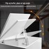 Minimalist Gas Spring Support Rod for Bed and Door