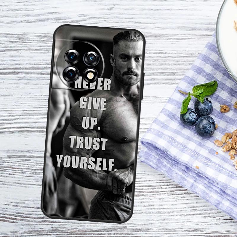 Gym Fitness Bodybuilding Case For OnePlus Nord CE 5 2 3 4 Lite N20 N30 OnePlus 10T 13T 13R 12R 15R 10 11 12 13 15 Cover