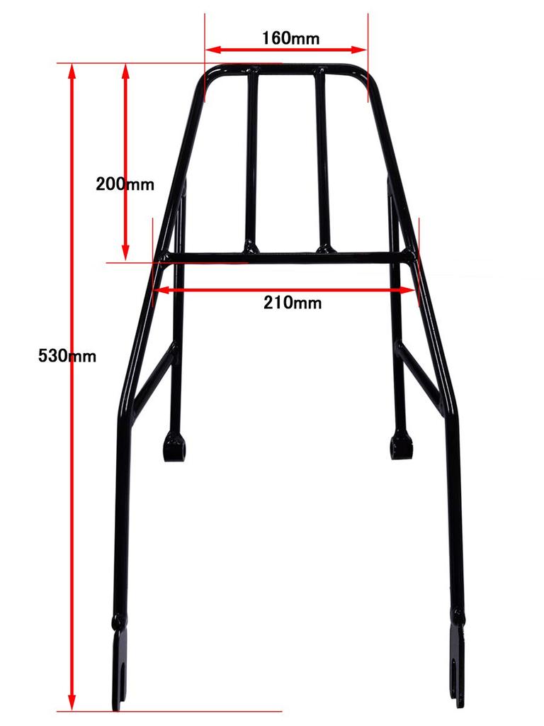 World Walk Super Cub C125 Rear Carrier wca-36