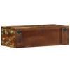 Wall Mounted TV Cabinet 60 X 30 X 19 Cm Solid Reclaimed Wood