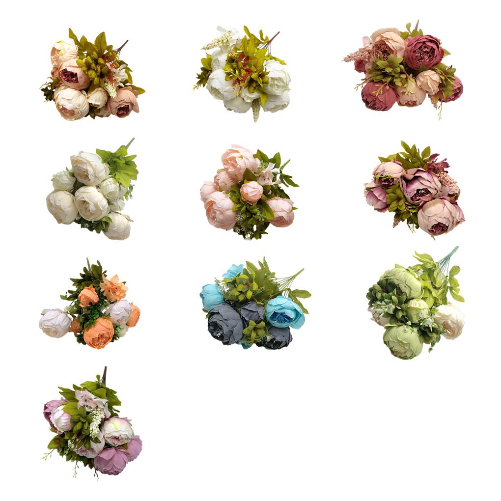 Artificial Peonies Flower Bouquet Low Maintenance And Elegant Bouquet Artificial Flower Flowers