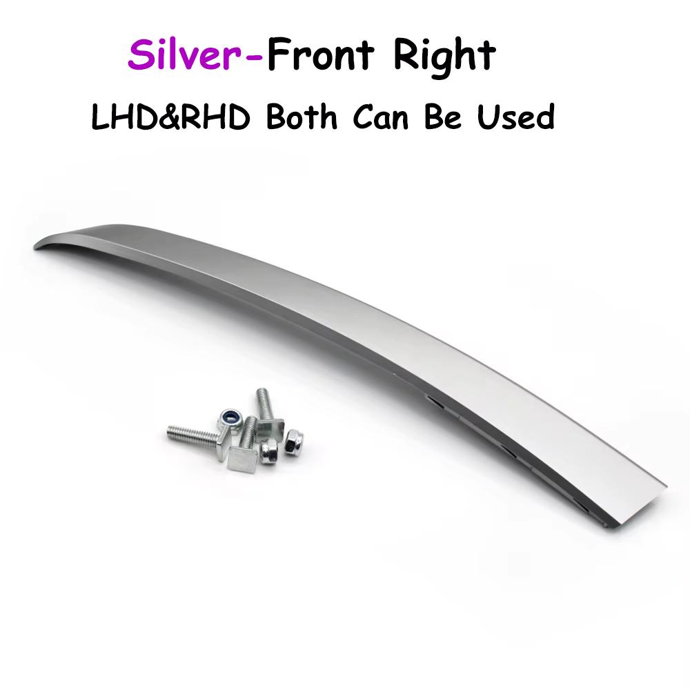 LHD RHD E60 E61 Interior Car Front Rear Left Right Inner Door Handle Cover Trim For BMW 5 Series M5 2004-2006 520i 523i 525i 530