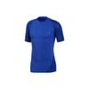 Logo Round Neck Short Sleeve T-Shirt Men Tops Blue CD7138