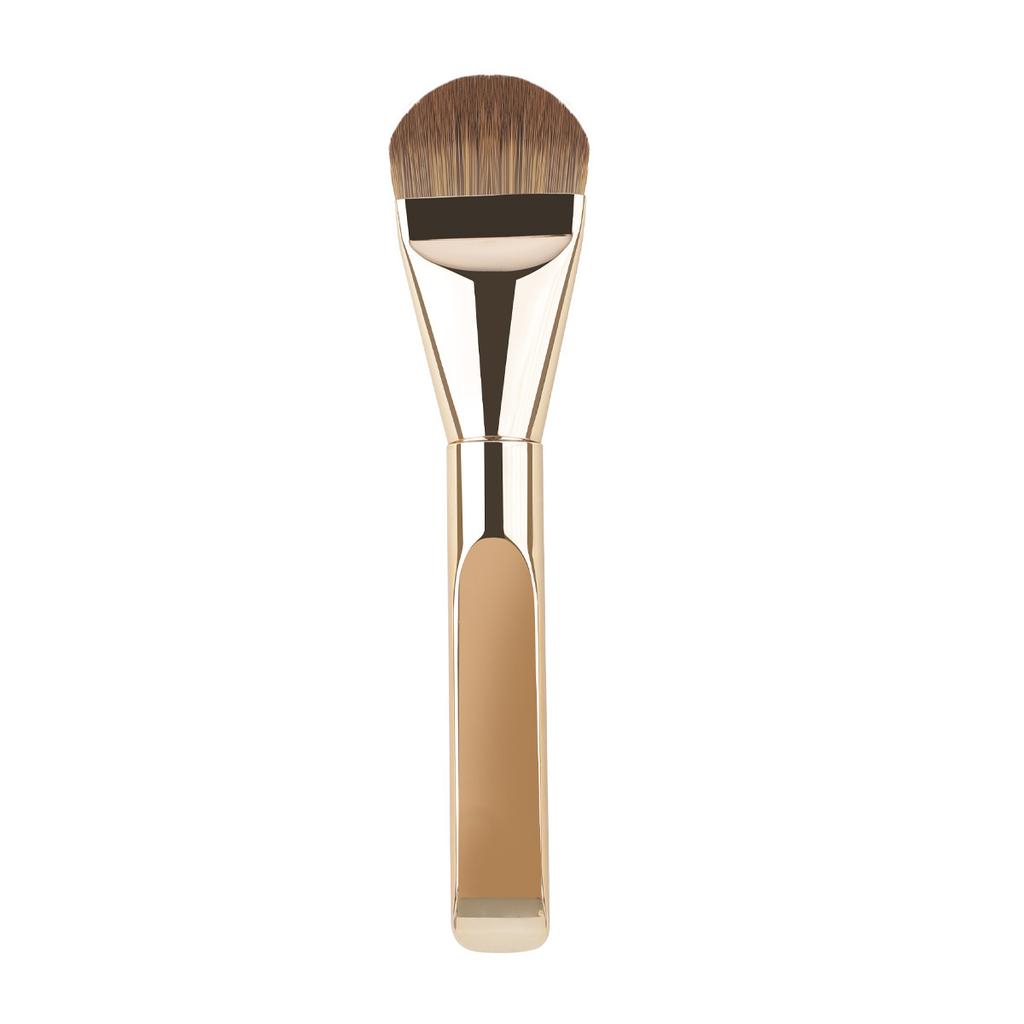 New makeup brush, thickened aluminum tube foundation brush, no powder, seamless base makeup, tongue brush, mask brush, beauty tools