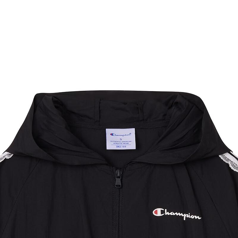 Champion Girls' Lace Hooded UPF40+ Sun Protection Jacket
