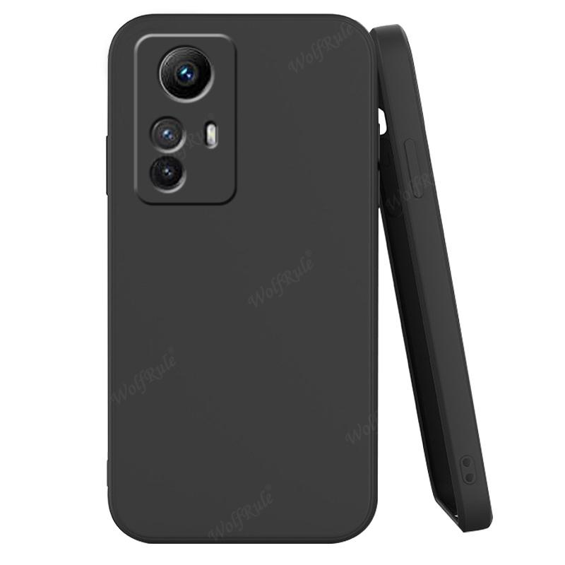 For Xiaomi Redmi Note 12S Case Cover Redmi Note 12S Capas Liquid Silicone Phone Back Bumper TPU Soft For Fundas Redmi Note 12S