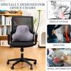 1 Stück Ergonomisches Lendenkissen aus Memory-Schaum, Lendenwirbelstützkissen für Auto, Büro, Gaming-Stuhl, Schmerzlinderung nach der Geburt