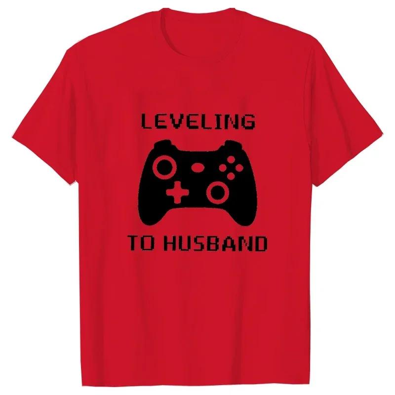 Best Man Team Groom Tees Leveling To Husband - Respawning As Groomsman T-Shirt Gamer Groom Bachelor Bachelorette Party Tshirt