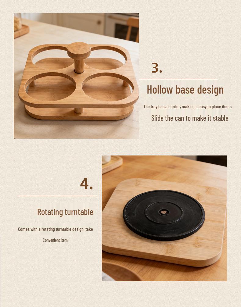 Borosilicate Glass Seasoning Jars with Bamboo Lids - Kitchen Storage for Salt, Sugar & Spices.
