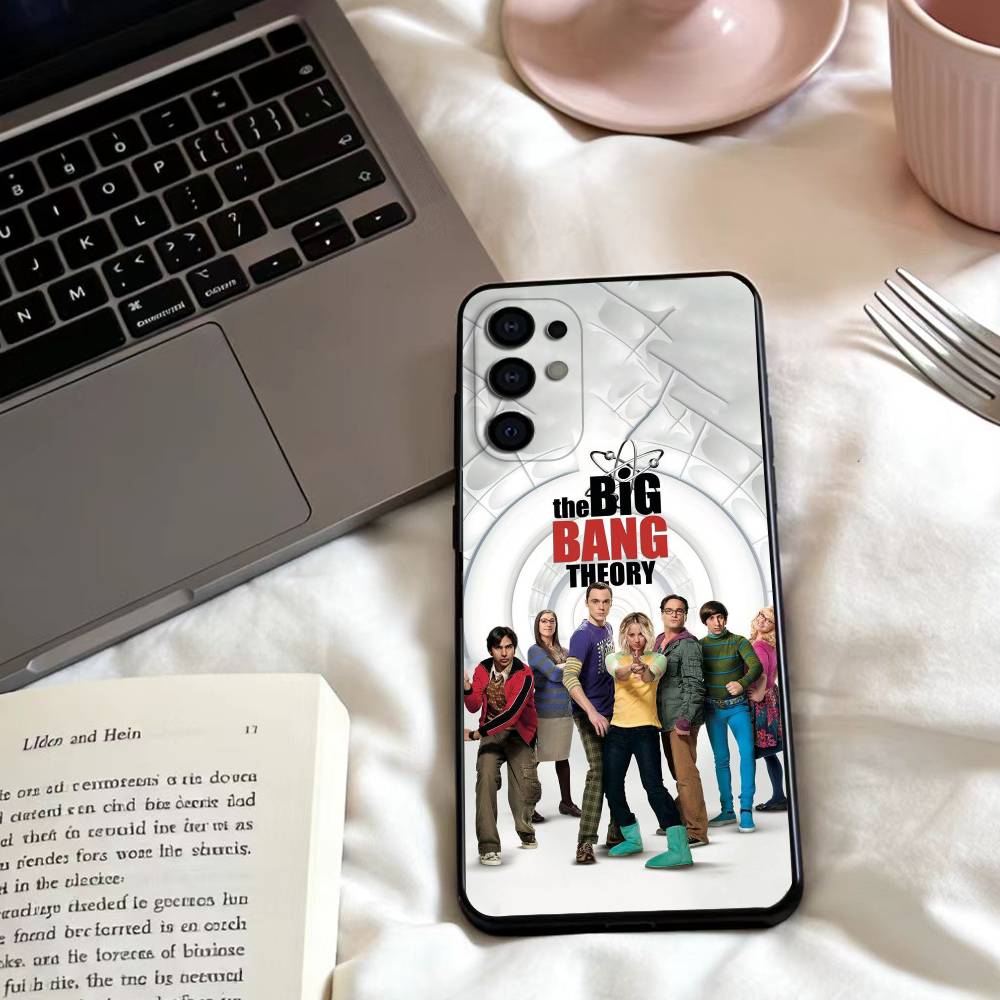 TV The B-Big Bang Theory Phone Case For Samsung S25,24,23,22,30,21,10,9,Ultra,Plus,Lite,FE,4,5 G Soft Black Case