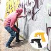 1 Pcs Plastic Portable Spray Paint Handle, Universal Reusable Car Color Changing Film Pasting Self Spraying Hand Spray Gun