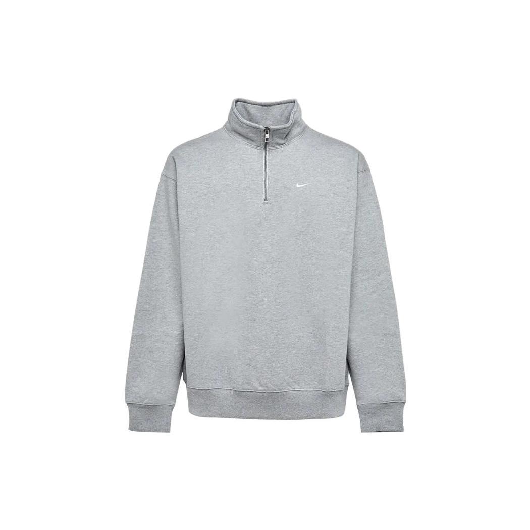 Мужская кофта Nike Solo Swoosh с молнией на 1/4 DQ5209-051 XXL