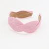 1PC Fashion Wide Hard Headbands for Women Girls Hair Band Pleated Cloth Fabric Hair Hoop Fashion Girls HairAccessories