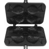 Double Sided Taiyaki Frying Pan Non Stick Taiyaki Frypan Taiyaki Fish Shape Cake Maker  Breakfast