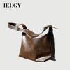 Korean Version Literary Retro Commuter Large Capacity Tote Bag Shoulder Crossbody