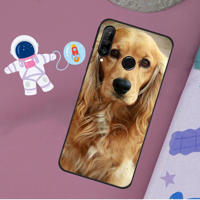 Cocker Spaniel Dog For Huawei Nova 11i 7i 8i 12i 12s Y73 Y70 Y90 Y60 Y72 Y61 Y91 9 10 SE P40 Lite P30 Pro Case