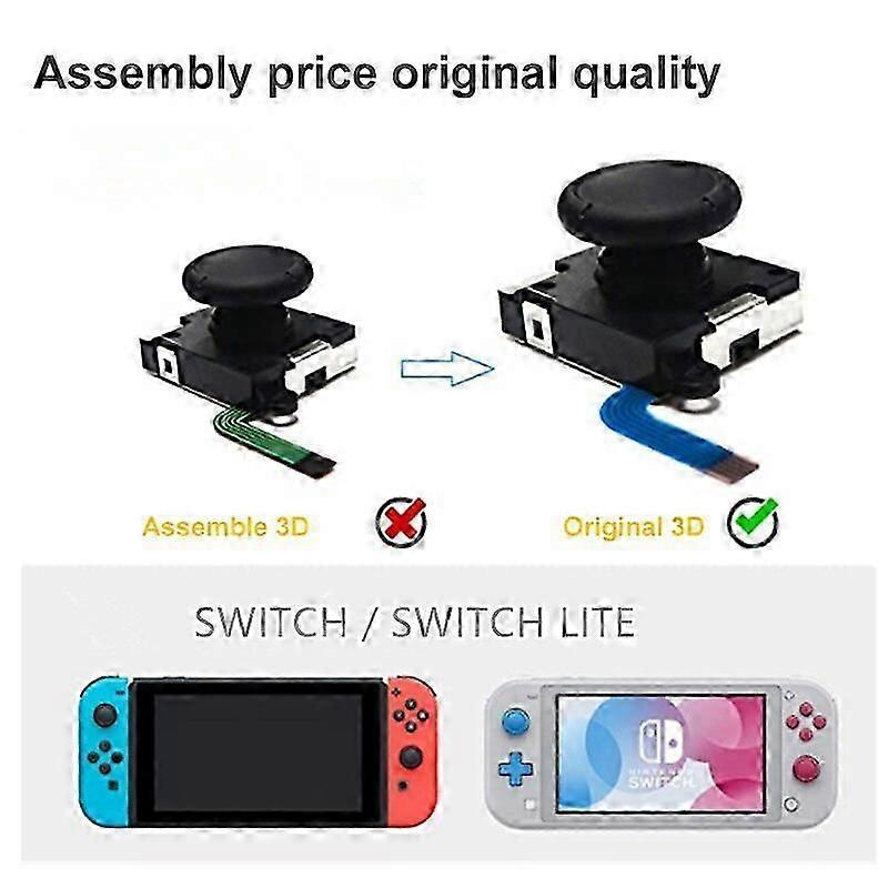 3D Analog Joystick For Nintendo Switch Replacement Joystick Analog Thumb