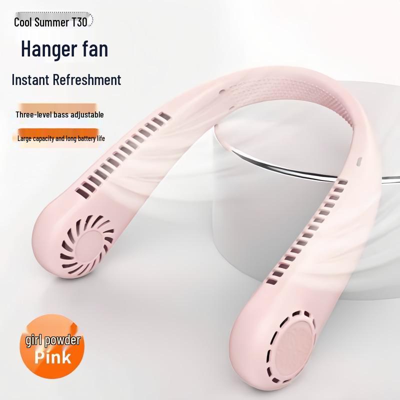 Portable Long Neck Battery-Powered Quiet Cooling Fan