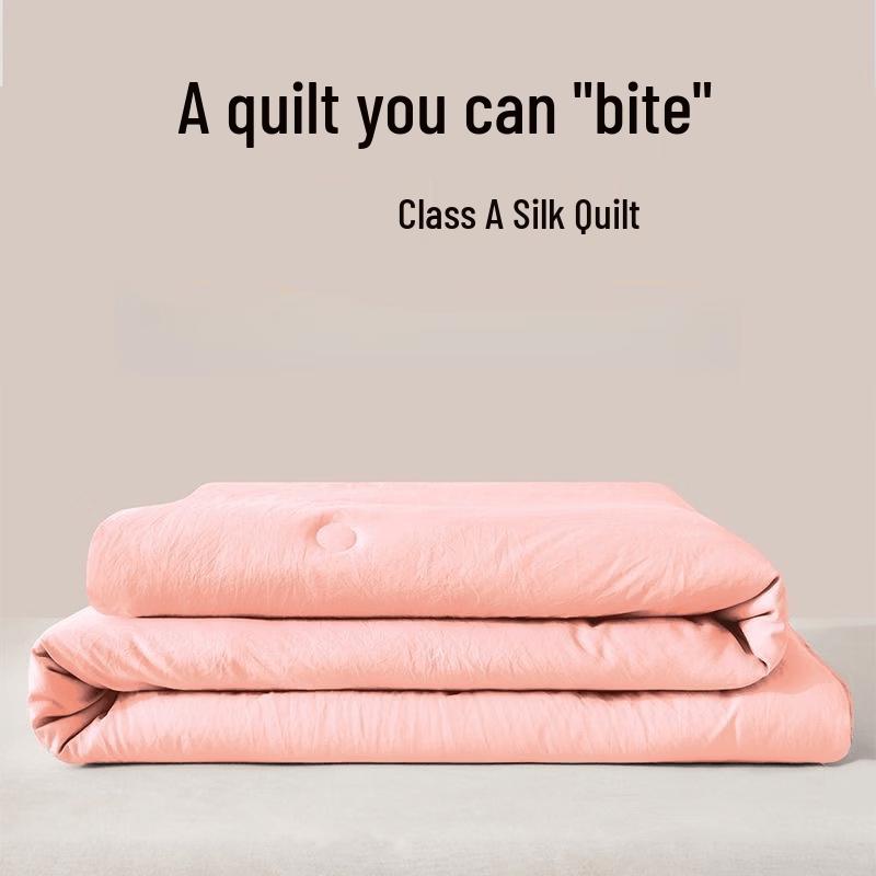 Lightweight Mulberry Silk Summer Quilt