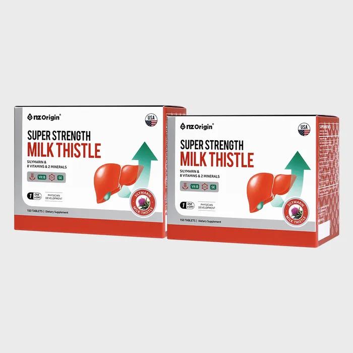 Super Strength Milk Thistle (150 Tablets) X 2 Bottles