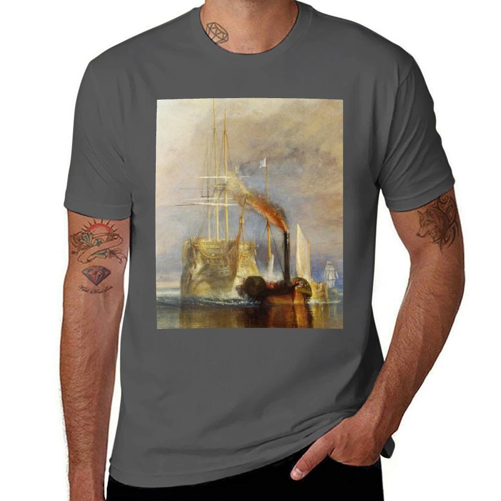 T Temeraire Fighting Man by T-Shirt Shirt The Turner for Cotton Man Shirt Designer Percent T 100 JMW