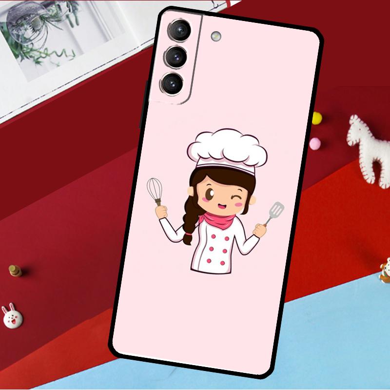 Cooking Chef Funda For Samsung Galaxy S26 Ultra S24 S22 S23 S25 Plus S20 S21 FE S9 S10 S25 FE Phone Case